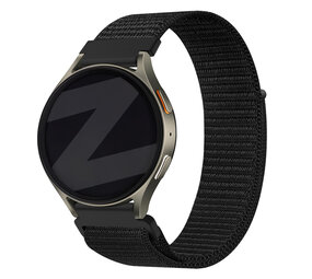 Bandz Bandz Samsung Galaxy Watch 46mm nylon band 'Easy fit' (zwart) Bandz Bandz Samsung Galaxy Watch 46mm nylon band 'Easy fit' (zwart)