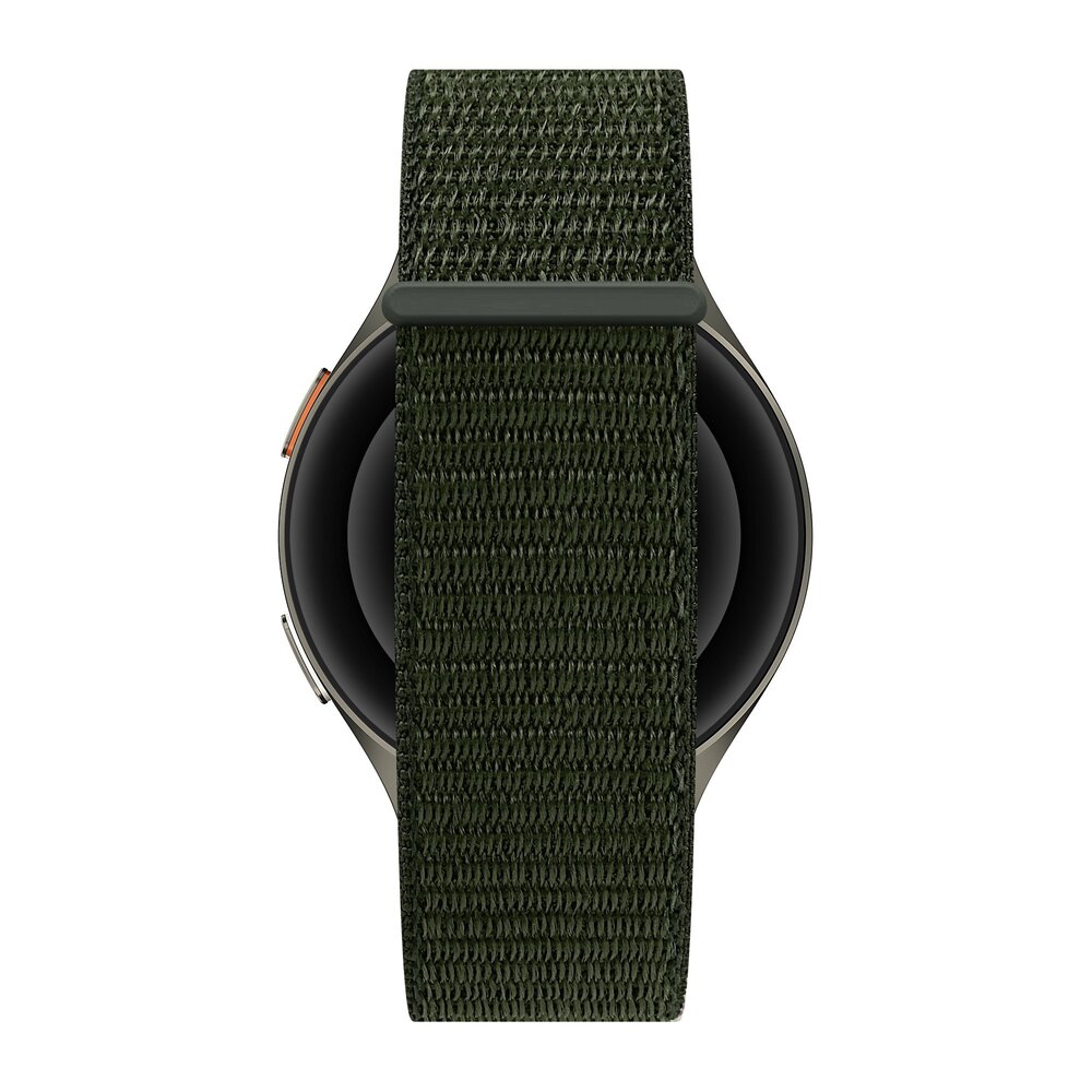 Bandz Bandz Amazfit Bip 5 nylon band 'Easy fit' (groen)