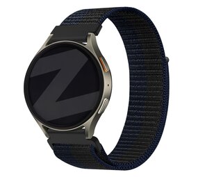 Bandz Bandz Redmi Watch 5 Active nylon band 'Easy fit' (zwart/blauw) Bandz Bandz Redmi Watch 5 Active nylon band 'Easy fit' (zwart/blauw)