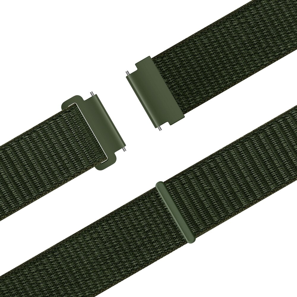 Bandz Bandz Xiaomi Watch S4 nylon band 'Easy fit' (groen) Bandz Bandz Xiaomi Watch S4 nylon band 'Easy fit' (groen)