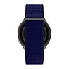 Bandz Bandz Samsung Galaxy Watch 6 - 44mm nylon band 'Easy fit' (blauw) Bandz Bandz Samsung Galaxy Watch 6 - 44mm nylon band 'Easy fit' (blauw)