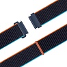 Bandz Bandz Samsung Galaxy Watch 6 - 44mm nylon band 'Easy fit' (donkerblauw mix) Bandz Bandz Samsung Galaxy Watch 6 - 44mm nylon band 'Easy fit' (donkerblauw mix)
