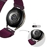 Bandz Bandz Samsung Galaxy Watch 6 - 44mm nylon band 'Easy fit' (plum) Bandz Bandz Samsung Galaxy Watch 6 - 44mm nylon band 'Easy fit' (plum)