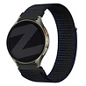 Bandz Bandz Samsung Galaxy Watch 6 - 44mm nylon band 'Easy fit' (zwart/blauw) Bandz Bandz Samsung Galaxy Watch 6 - 44mm nylon band 'Easy fit' (zwart/blauw)
