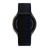 Bandz Bandz Samsung Galaxy Watch 6 - 44mm nylon band 'Easy fit' (zwart/blauw) Bandz Bandz Samsung Galaxy Watch 6 - 44mm nylon band 'Easy fit' (zwart/blauw)
