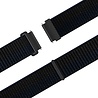 Bandz Bandz Samsung Galaxy Watch 6 - 44mm nylon band 'Easy fit' (zwart/blauw) Bandz Bandz Samsung Galaxy Watch 6 - 44mm nylon band 'Easy fit' (zwart/blauw)