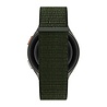 Bandz Bandz Samsung Galaxy Watch 4 Classic 42mm nylon band 'Easy fit' (groen) Bandz Bandz Samsung Galaxy Watch 4 Classic 42mm nylon band 'Easy fit' (groen)