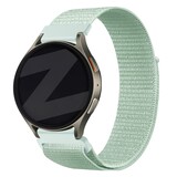 Bandz Bandz Amazfit GTS 3 nylon band 'Easy fit' (lichtgroen)