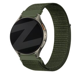 Bandz Bandz Amazfit Bip U (Pro) nylon band 'Easy fit' (groen) Bandz Bandz Amazfit Bip U (Pro) nylon band 'Easy fit' (groen)