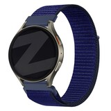 Bandz Bandz Withings Steel HR - 40mm nylon band 'Easy fit' (blauw)