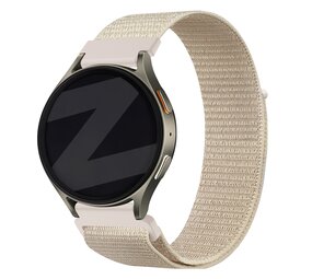 Bandz Bandz Withings Steel HR - 40mm nylon band 'Easy fit' (sterrenlicht)