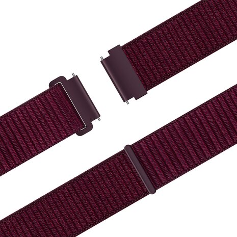 Bandz Bandz Coros Apex 42mm nylon band 'Easy fit' (plum)