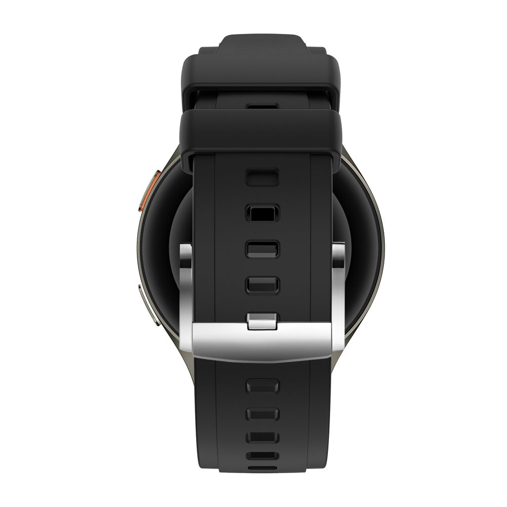 Bandz Bandz Withings ScanWatch Nova siliconen band 'Easy fit' (zwart)