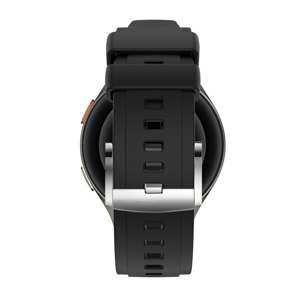 Bandz Bandz OnePlus Watch siliconen band 'Easy fit' (zwart)