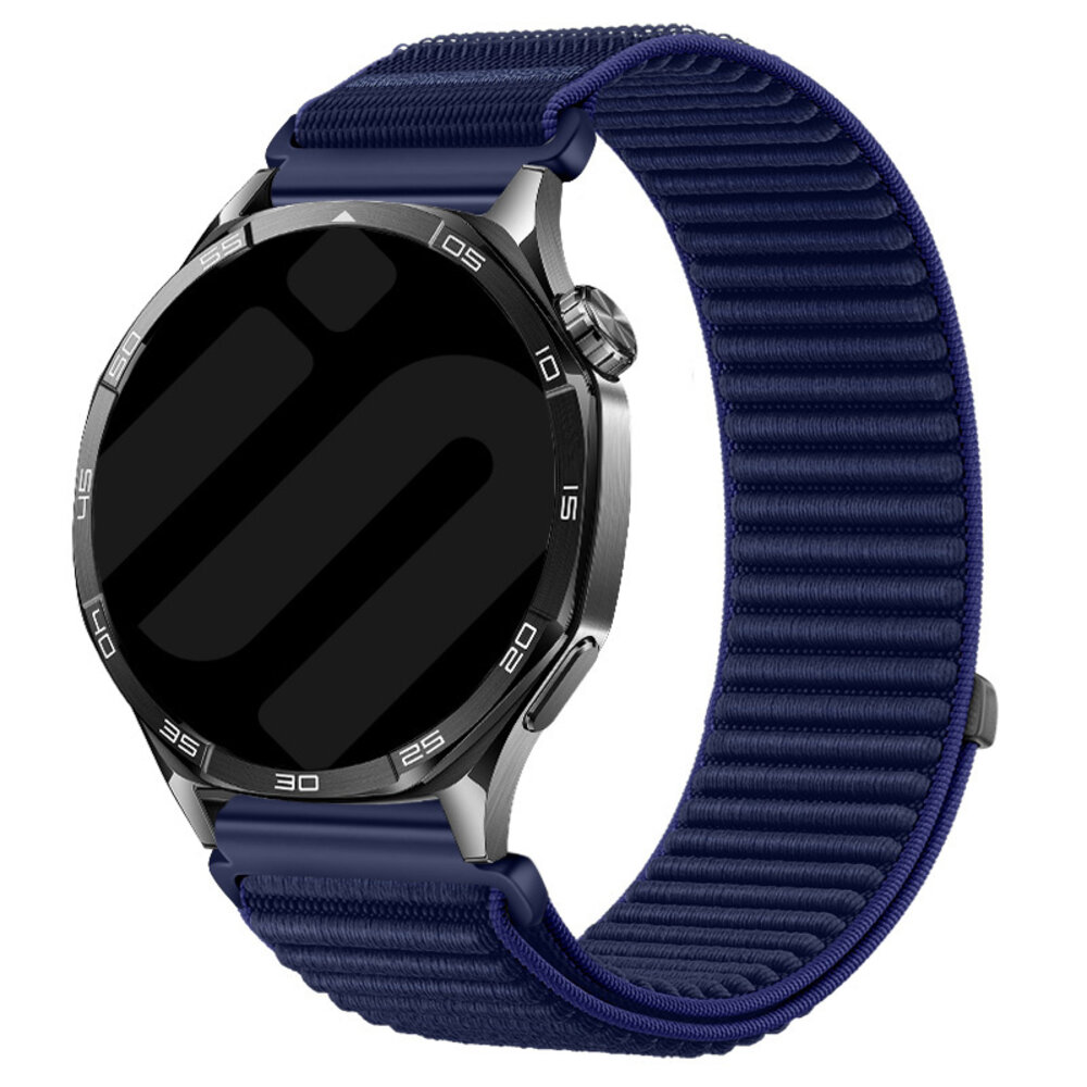 Strap-it® Strap-it Samsung Galaxy Watch 7 - 44mm wave nylon band (donkerblauw)