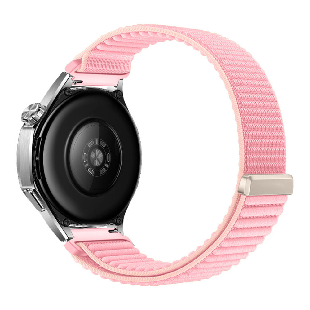 Strap-it® Strap-it Samsung Galaxy Watch 7 - 44mm wave nylon band (roze)