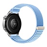 Strap-it® Strap-it Samsung Galaxy Watch 4 Classic 42mm wave nylon band (lichtblauw) Strap-it® Strap-it Samsung Galaxy Watch 4 Classic 42mm wave nylon band (lichtblauw)