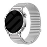 Strap-it® Strap-it Samsung Galaxy Watch 4 Classic 42mm wave nylon band (lichtgrijs) Strap-it® Strap-it Samsung Galaxy Watch 4 Classic 42mm wave nylon band (lichtgrijs)