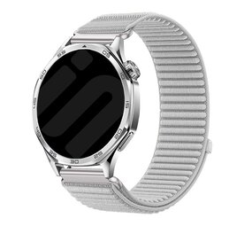 Strap-it® Polar Pacer wave nylon band (lichtgrijs)