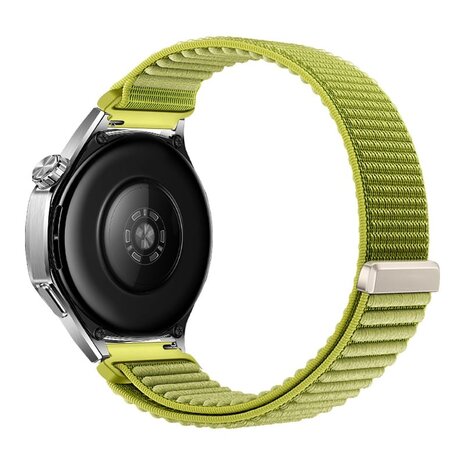 Strap-it® Strap-it Polar Vantage M3 wave nylon band (veld groen)