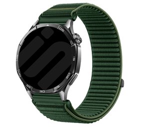 Strap-it® Polar Grit X Pro wave nylon band (donkergroen) Strap-it® Polar Grit X Pro wave nylon band (donkergroen)