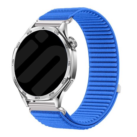 Strap-it® Strap-it Amazfit Cheetah (Pro) wave nylon band (royaal blauw)