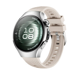 Strap-it® Huawei Watch 5 - 42mm siliconen bandje 'perfect fit' (sterrenlicht)