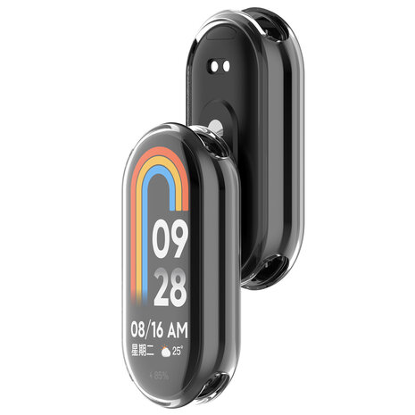 Strap-it® Strap-it Xiaomi Smart Band 10 TPU case (transparant)