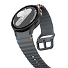 Strap-it® Strap-it Samsung Galaxy Watch 4 40mm Wave bandje (grafiet) Strap-it® Strap-it Samsung Galaxy Watch 4 40mm Wave bandje (grafiet)