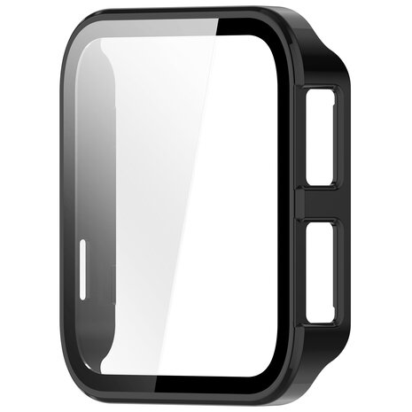 Strap-it® Strap-it Garmin Venu X1 hard case met glas (zwart)