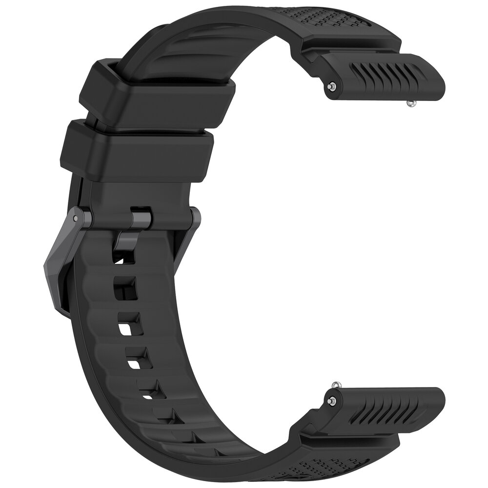 Strap-it® Strap-it Garmin Venu X1 siliconen bandje (zwart)