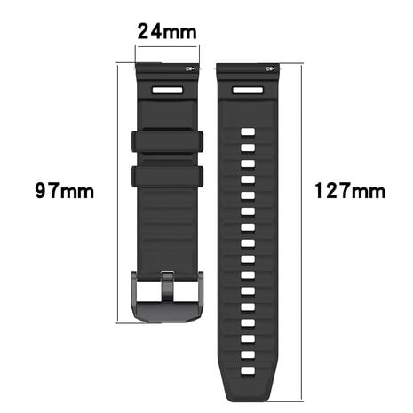 Strap-it® Strap-it Garmin Venu X1 siliconen bandje (oranje)