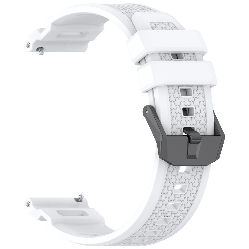 Strap-it® Strap-it Garmin Venu X1 siliconen bandje (wit)