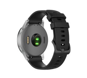 Strap-it® OnePlus Watch 3 - 43mm siliconen bandje (zwart)