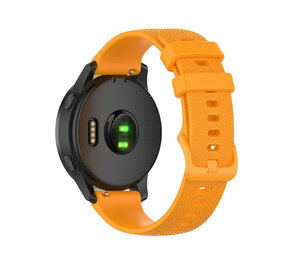 Strap-it® OnePlus Watch 3 - 43mm siliconen bandje (oranje)
