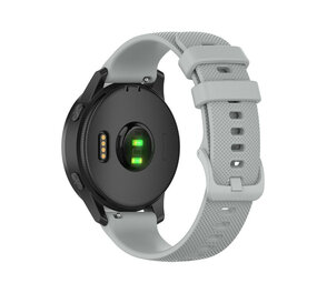 Strap-it® OnePlus Watch 3 - 43mm siliconen bandje (grijs)