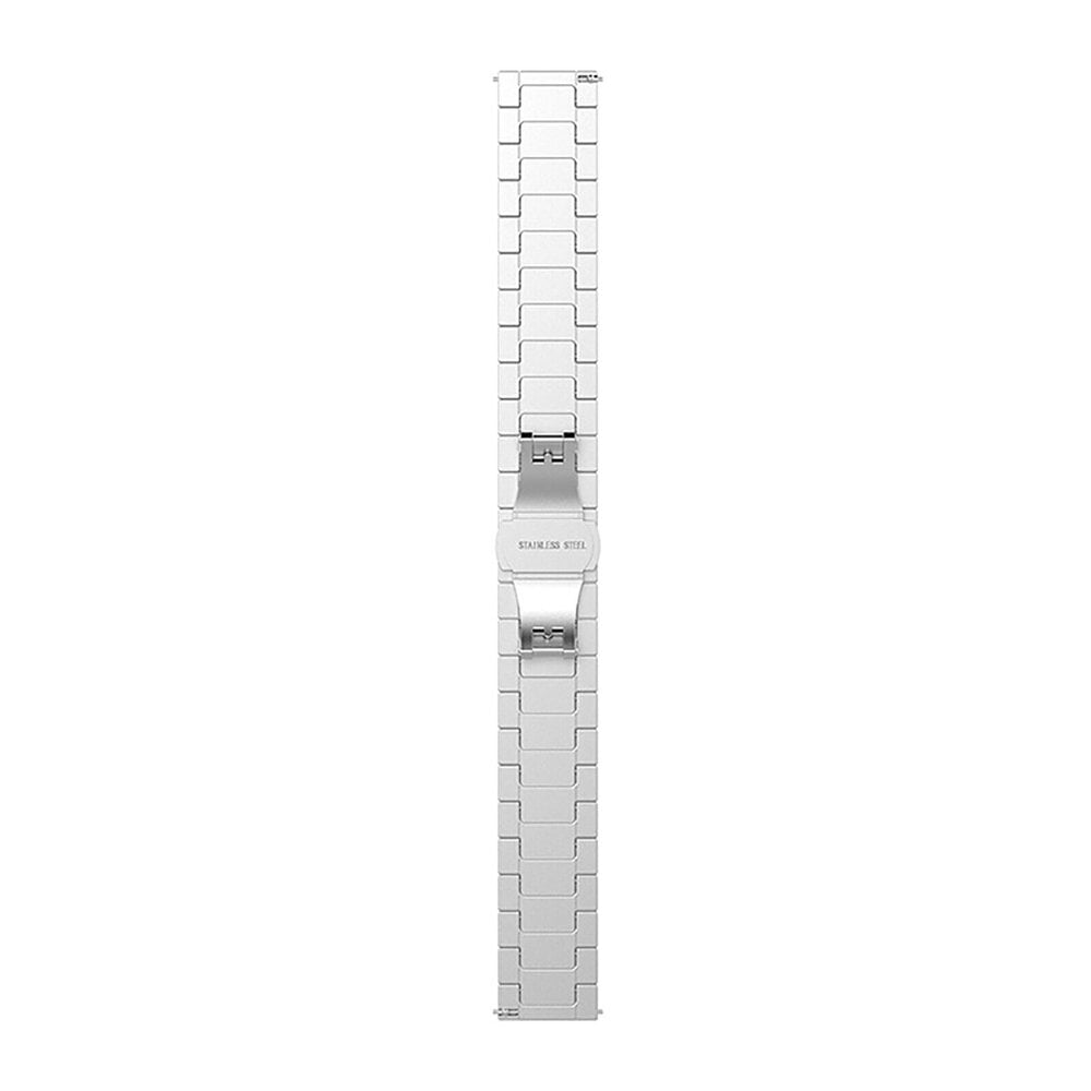 Strap-it® Strap-it OnePlus Watch 3 - 43mm metalen band (zilver)