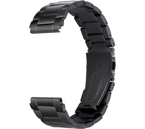 Strap-it® OnePlus Watch 3 - 43mm titanium band (zwart)