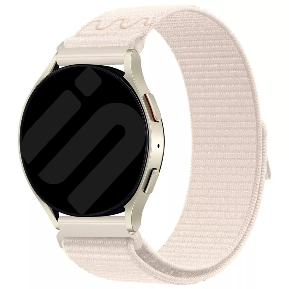 Strap-it® Strap-it OnePlus Watch 3 - 43mm nylon band (sterrenlicht)
