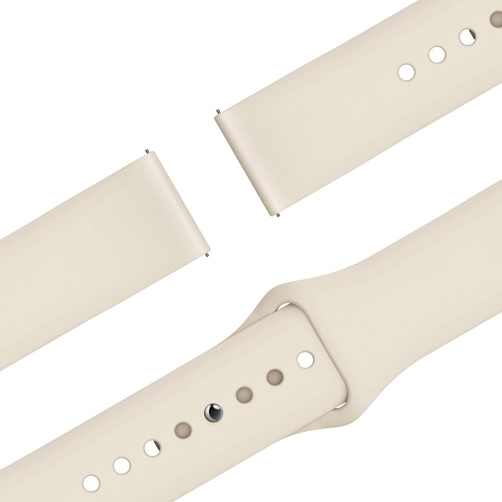 Bandz Bandz OnePlus Watch 3 - 43mm sport band 'Easy fit' (sterrenlicht light)