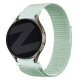 Bandz Bandz OnePlus Watch 3 - 43mm nylon band 'Easy fit' (lichtgroen)