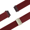 Bandz Bandz Samsung Galaxy Watch 6 Classic - 43mm vintage nylon band (wijnrood) Bandz Bandz Samsung Galaxy Watch 6 Classic - 43mm vintage nylon band (wijnrood)