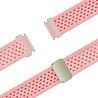 Bandz Bandz Samsung Galaxy Watch 4 Classic 42mm vintage nylon band (roze) Bandz Bandz Samsung Galaxy Watch 4 Classic 42mm vintage nylon band (roze)