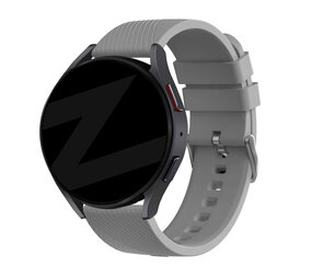 Bandz Bandz Amazfit Balance 2 siliconen band 'Deluxe' (grijs)