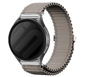 Strap-it® Amazfit Balance 2 outdoor nylon bandje (grijs)