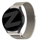 Bandz Bandz Samsung Galaxy Watch 4 44mm Milanese loop band (sterrenlicht) Bandz Bandz Samsung Galaxy Watch 4 44mm Milanese loop band (sterrenlicht)