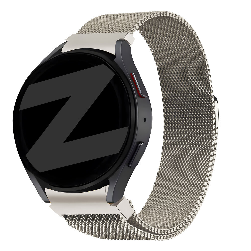 Bandz Bandz Samsung Galaxy Watch FE Milanese loop band (sterrenlicht)