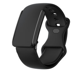 Strap-it® Whoop 4.0 siliconen bandje (zwart)