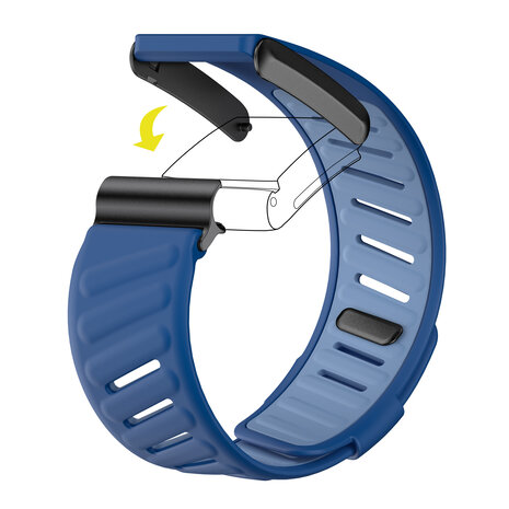 Strap-it® Strap-it Whoop 4.0 sport bandje (duo blauw)