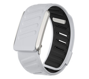 Strap-it® Whoop 4.0 sport bandje (lichtgrijs/zwart) Strap-it® Whoop 4.0 sport bandje (lichtgrijs/zwart)